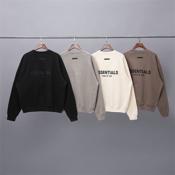 feel of god essentials 21ss back letter slogan double line high street crew neck pullover, Black
feel of god essentials 21ss back letter slogan double line high street crew neck pullover, Black