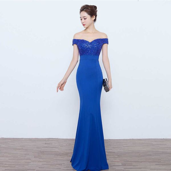 luxury evening dress 067# one shoulder evening long winter banquet host company annual meeting slim woman, Black;gray
luxury evening dress 067# one shoulder evening long winter banquet host company annual meeting slim woman, Black;gray