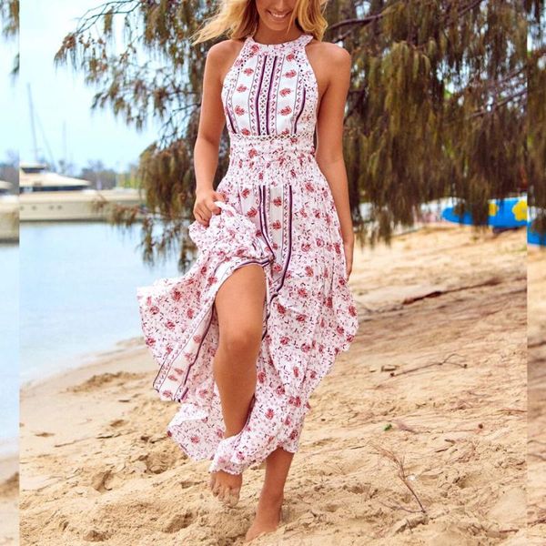maternity dresses women summer backless long dress lady holiday beach po shooting print vestidos, White
maternity dresses women summer backless long dress lady holiday beach po shooting print vestidos, White