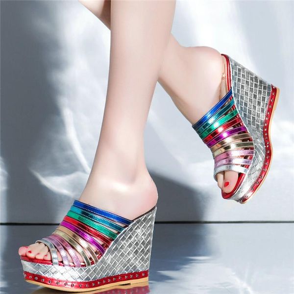 women ankle straps genuine leather wedges high heel gladiator roman sandals female open toe platform pumps shoes casual, Black
women ankle straps genuine leather wedges high heel gladiator roman sandals female open toe platform pumps shoes casual, Black