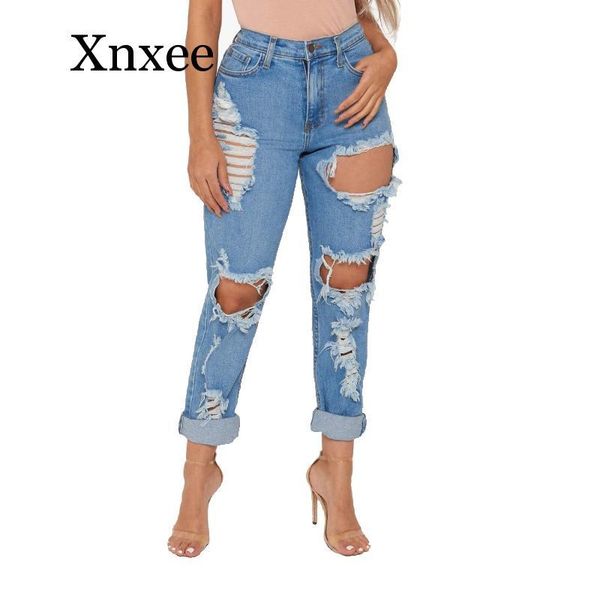 women's jeans street club destroyed ripped boyfriend for women damage big hole woman baggy high waisted distressed long, Blue
women's jeans street club destroyed ripped boyfriend for women damage big hole woman baggy high waisted distressed long, Blue