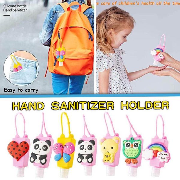 3/5pcs child silicone hand sanitizer wristband dispenser cases colorful bottle protective portable 30ml disinfectant storage bottles & jars
3/5pcs child silicone hand sanitizer wristband dispenser cases colorful bottle protective portable 30ml disinfectant storage bottles & jars