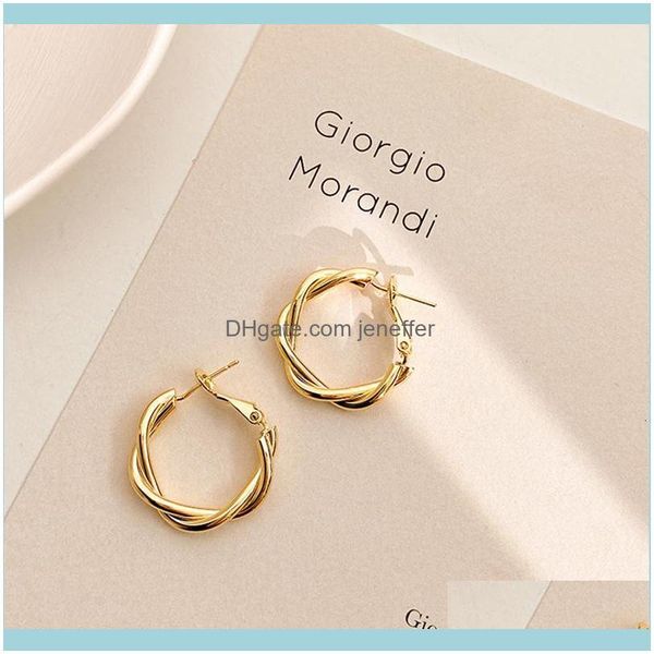 charm jewelrygeometric 925 sier twist needle metal fashionable c-shaped personalized versatile earrings drop delivery 2021 6hsn1, Golden
charm jewelrygeometric 925 sier twist needle metal fashionable c-shaped personalized versatile earrings drop delivery 2021 6hsn1, Golden