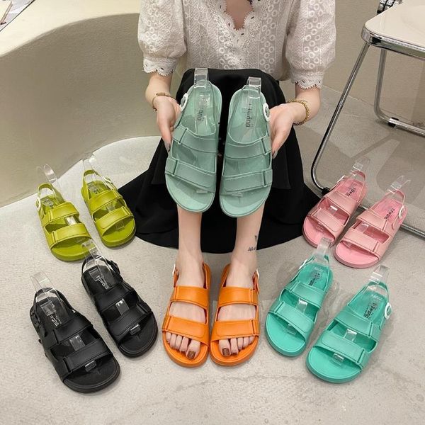 fashion casual soft-soled lightweight student all-match korean women's shoes multicolor thick-soled sandals women, Black
fashion casual soft-soled lightweight student all-match korean women's shoes multicolor thick-soled sandals women, Black