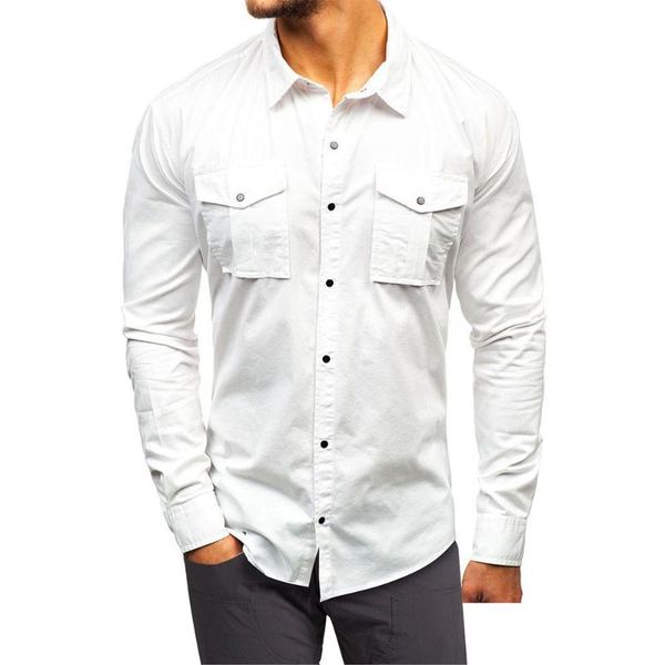men's casual shirts 2021 daily outdoor turn down collar pocket buttoned shirt plus size work basic men spring autumn solid, White;black
men's casual shirts 2021 daily outdoor turn down collar pocket buttoned shirt plus size work basic men spring autumn solid, White;black