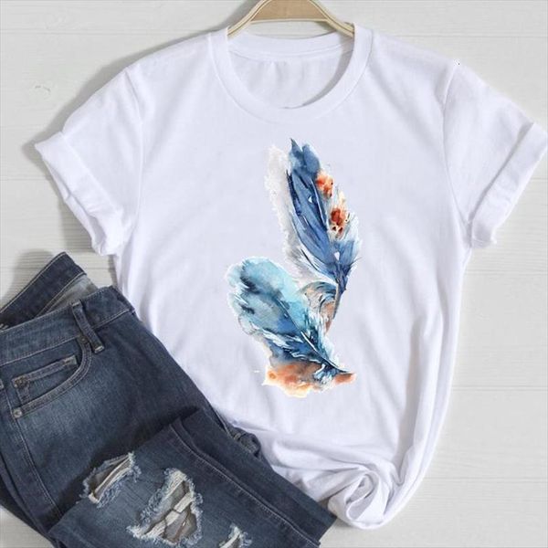 and women short sleeve mens feather vintage 90s trend fashion cartoon summer graphic t lady print tee female, White;black
and women short sleeve mens feather vintage 90s trend fashion cartoon summer graphic t lady print tee female, White;black