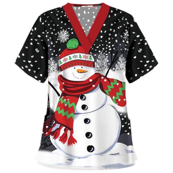 women's t-shirts short sleeve v-neck working uniform christmas print t-shirt plus size 2021 women clothing mujer camisetas, White
women's t-shirts short sleeve v-neck working uniform christmas print t-shirt plus size 2021 women clothing mujer camisetas, White