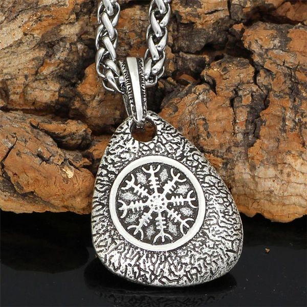 viking accessories compass rune necklace men's nordic warrior odin amulet pendant vintage jewelry friendship gifts wholesale necklaces, Silver
viking accessories compass rune necklace men's nordic warrior odin amulet pendant vintage jewelry friendship gifts wholesale necklaces, Silver
