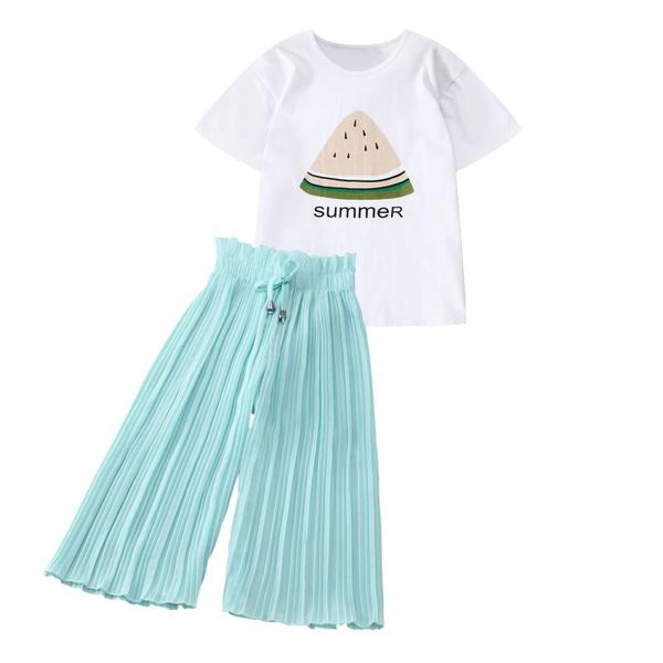 clothing sets baby girl clothes children kids girls letter summer t shirt ruffle loose pants outfits, White
clothing sets baby girl clothes children kids girls letter summer t shirt ruffle loose pants outfits, White