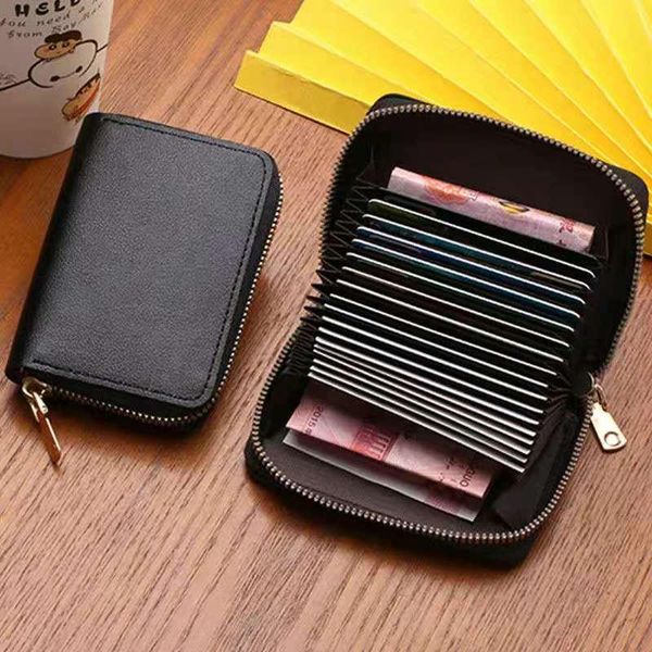 card holders bag female lovely student korean zipper cover male large capacity multi clip, Brown;gray
card holders bag female lovely student korean zipper cover male large capacity multi clip, Brown;gray