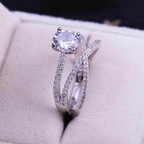 wedding rings luxury fashion crystal zircon for women engagement band jewelry trendy geometric gift, Slivery;golden
wedding rings luxury fashion crystal zircon for women engagement band jewelry trendy geometric gift, Slivery;golden