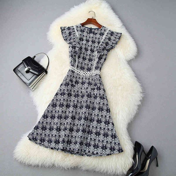 casual dresses summer sleeveless round neck blue paisley embroidery ruffle detail knee-length dress elegant lj18t10987 fkwd, Black;gray
casual dresses summer sleeveless round neck blue paisley embroidery ruffle detail knee-length dress elegant lj18t10987 fkwd, Black;gray