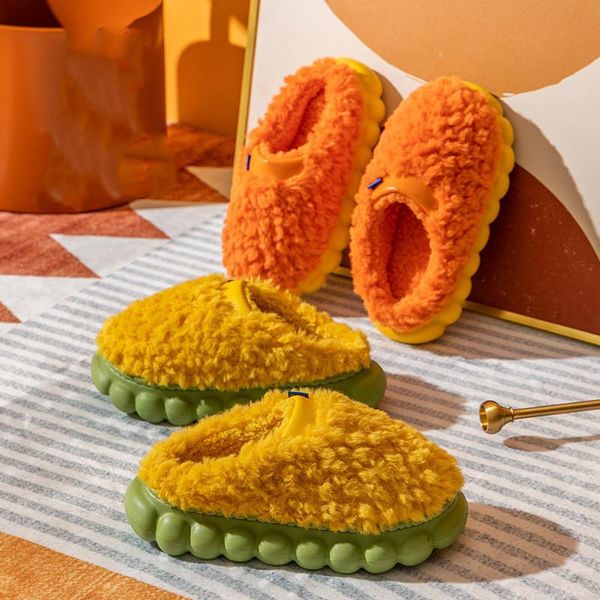 slippers fashion winter for man indoor non-slip warm women soft plush thick bottom shoes couples home cotton slides, Black
slippers fashion winter for man indoor non-slip warm women soft plush thick bottom shoes couples home cotton slides, Black