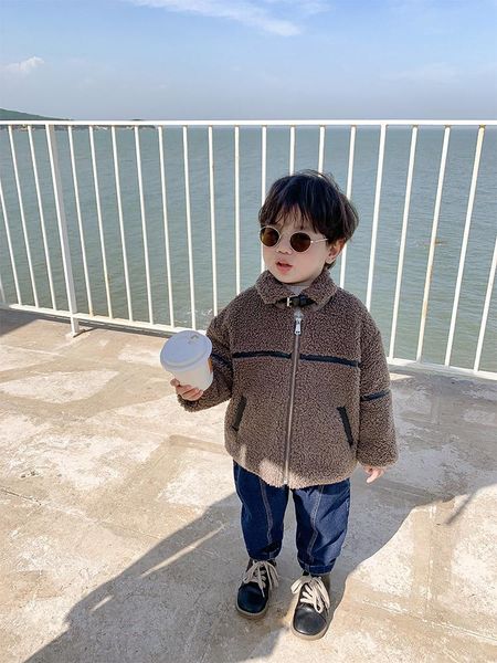 jackets kids' overcoat winter baby boys' fleece lined padded warm keeping 2021 boys clothing children's fashion, Blue;gray
jackets kids' overcoat winter baby boys' fleece lined padded warm keeping 2021 boys clothing children's fashion, Blue;gray