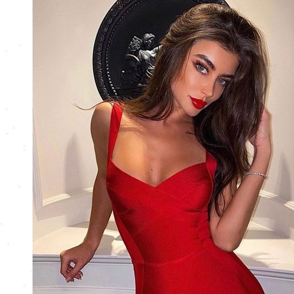 summer bandage 13 colors women dresses spaghetti straps v neck knee length night party bodycon, Black;gray
summer bandage 13 colors women dresses spaghetti straps v neck knee length night party bodycon, Black;gray