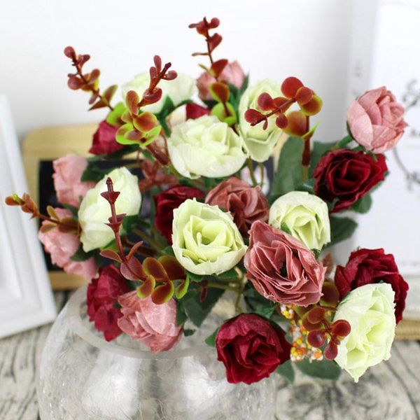 european ceramics simulation roses small bunch of autumn diamonds home garden wedding decor decorative flowers & wreaths
european ceramics simulation roses small bunch of autumn diamonds home garden wedding decor decorative flowers & wreaths