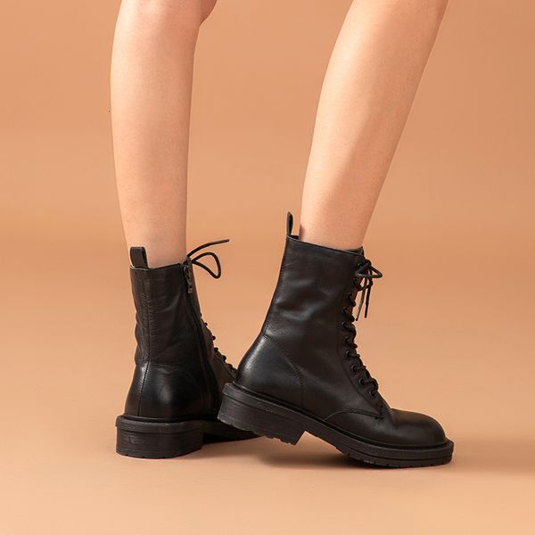 boots motorcycle women genuine cow leather cross-tied slide zip round toe lady ankle boots winter shoes handmade 02219, Black
boots motorcycle women genuine cow leather cross-tied slide zip round toe lady ankle boots winter shoes handmade 02219, Black