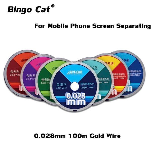 0.028mm lcd screen cutting nano gold steel wire for curved oled display glass splitting line mobile phone repair tools cell repairin repairi
0.028mm lcd screen cutting nano gold steel wire for curved oled display glass splitting line mobile phone repair tools cell repairin repairi
