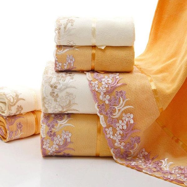 towel 3pcs/lot set lace border embroidery microfiber 2pc face towel+1pc bath wholesale elegant pattern terry
towel 3pcs/lot set lace border embroidery microfiber 2pc face towel+1pc bath wholesale elegant pattern terry