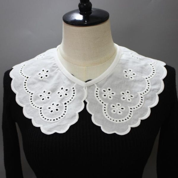 bow ties white big lapel floral fake collars for women shirts detachable collar vintage embroidery necklace false shawl decor, Black;gray
bow ties white big lapel floral fake collars for women shirts detachable collar vintage embroidery necklace false shawl decor, Black;gray