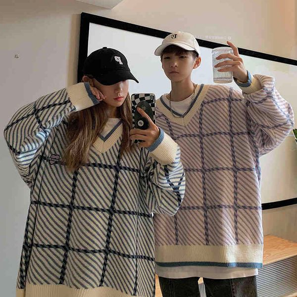 zazomde - men's rag v-neck knitted sweater, plaid pattern, purple blue, autumn and winter, 2021, White;black
zazomde - men's rag v-neck knitted sweater, plaid pattern, purple blue, autumn and winter, 2021, White;black