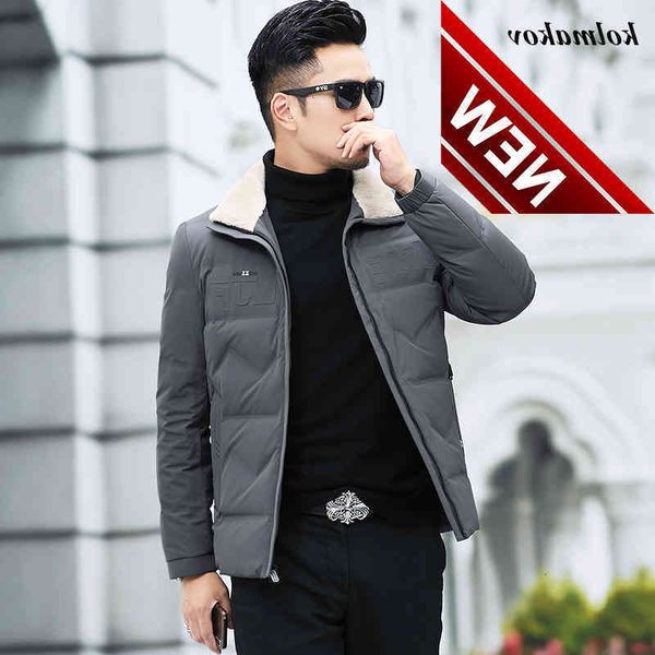 new arrival winter style men warm solid down coat business casual zippers turn collar mens slim jacket, Black
new arrival winter style men warm solid down coat business casual zippers turn collar mens slim jacket, Black