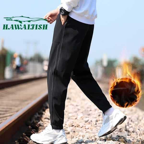 spring men's plus velvet casual trousers solid color sports pants youth loose, Black
spring men's plus velvet casual trousers solid color sports pants youth loose, Black