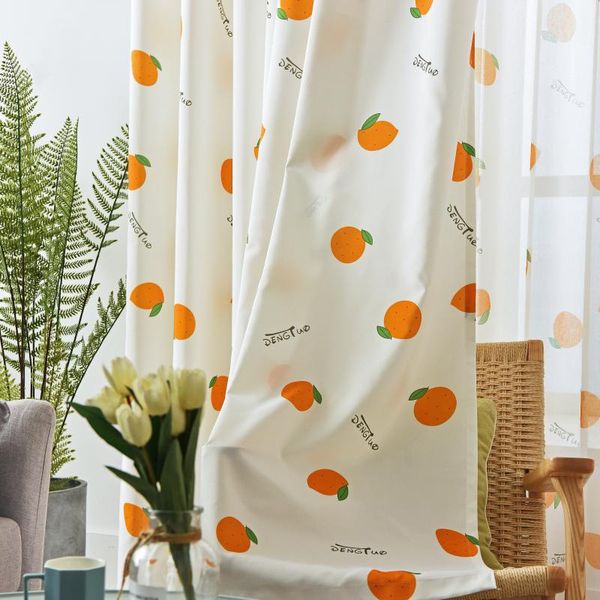 curtain & drapes nordic fresh fruit orange for kids baby room semi-shading printed drape yellow cloth living blinds s218#e
curtain & drapes nordic fresh fruit orange for kids baby room semi-shading printed drape yellow cloth living blinds s218#e