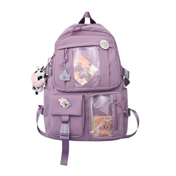 school bags girls bookbag backpack daypack large capacity children travel with plush pendant students casual cute kawaii portable
school bags girls bookbag backpack daypack large capacity children travel with plush pendant students casual cute kawaii portable
