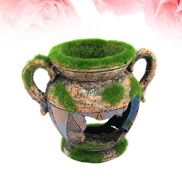 decorations 1pc fish tank resin ornament simulation flocking broken flowerpot aquarium landscaping decoration
decorations 1pc fish tank resin ornament simulation flocking broken flowerpot aquarium landscaping decoration