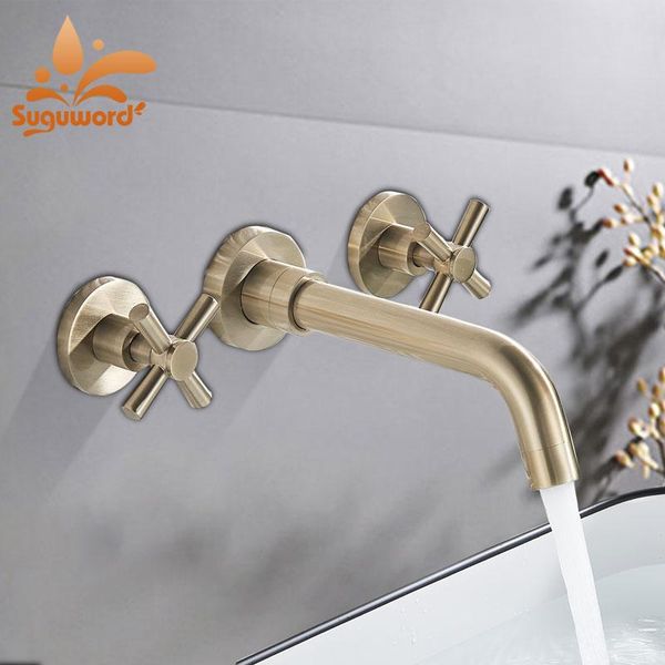 bathroom sink faucets brushed gold connect concealed basin faucet cold water switch mixer tap wall mount rotation spout
bathroom sink faucets brushed gold connect concealed basin faucet cold water switch mixer tap wall mount rotation spout