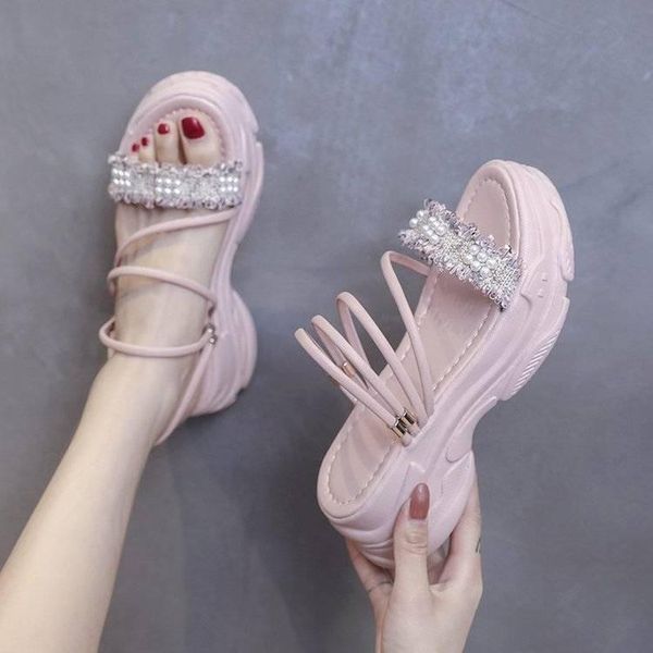 sandals open-toed women roman wedge hollow out slippers outdoor cool platform shoes beach summer heighten 2021, Black
sandals open-toed women roman wedge hollow out slippers outdoor cool platform shoes beach summer heighten 2021, Black