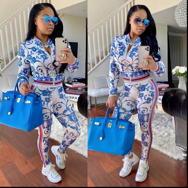 spring autumn set two piece women tracksuits flower print fashion clothes long sleeve casual womens sets tracksuit, Gray
spring autumn set two piece women tracksuits flower print fashion clothes long sleeve casual womens sets tracksuit, Gray