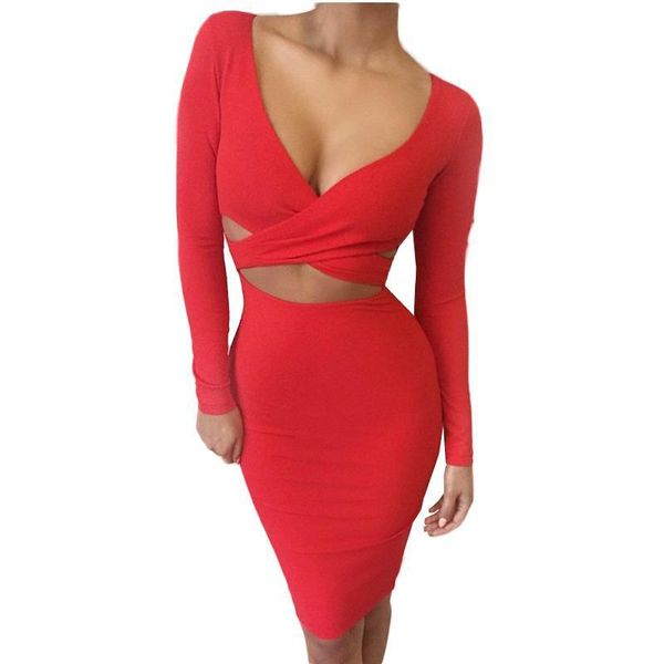 13color women long sleeve elastic clubwear bodycon bandage dress party sheath dresses vestidos deep v-neck pencil casual, Black;gray
13color women long sleeve elastic clubwear bodycon bandage dress party sheath dresses vestidos deep v-neck pencil casual, Black;gray