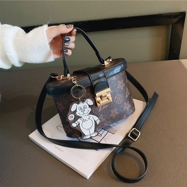 big girls princess handbags fashion designer cartoon floral printed messenger bag kids woman portable bucket bags mini purse f334, Black
big girls princess handbags fashion designer cartoon floral printed messenger bag kids woman portable bucket bags mini purse f334, Black