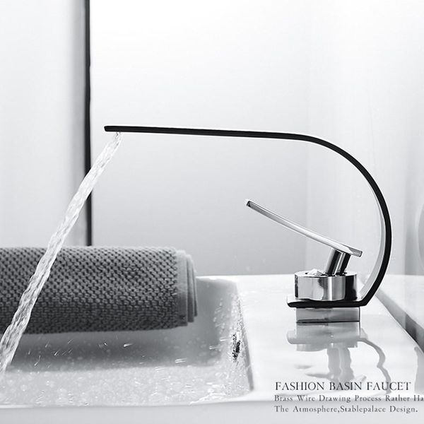 single hole dual handles and cold basin mixer faucet creative waterfall water outlet bathroom vessel sink taps faucets
single hole dual handles and cold basin mixer faucet creative waterfall water outlet bathroom vessel sink taps faucets