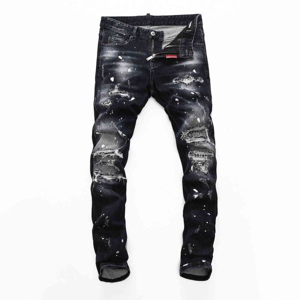 2021 dark patch autumn and winter water wash hole small college students ingd2 jeans pants men, Blue
2021 dark patch autumn and winter water wash hole small college students ingd2 jeans pants men, Blue