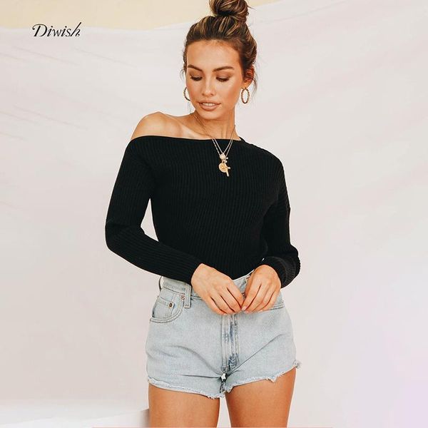 women's sweaters diwish sweater woman autumn and winter pullover women casual daily long-sleeved knitting render unlined upper garment, White;black
women's sweaters diwish sweater woman autumn and winter pullover women casual daily long-sleeved knitting render unlined upper garment, White;black