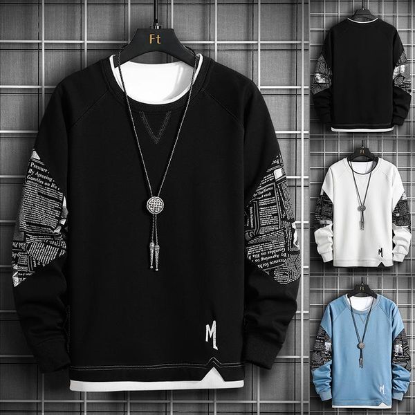 men's hoodies & sweatshirts e-baihui sweatshirt polyester oversizd crewneck patchwork fashion hip hop streetwear loose casual clothing, Black
men's hoodies & sweatshirts e-baihui sweatshirt polyester oversizd crewneck patchwork fashion hip hop streetwear loose casual clothing, Black