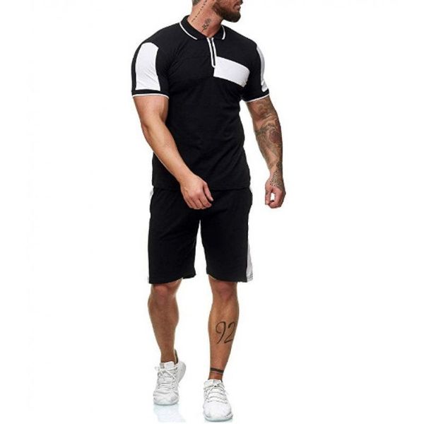 men's tracksuits 2021 trade summer style cotton t-shirt short-sleeved + shorts suit youth fashion outdoor sports leisure hit color, Gray
men's tracksuits 2021 trade summer style cotton t-shirt short-sleeved + shorts suit youth fashion outdoor sports leisure hit color, Gray