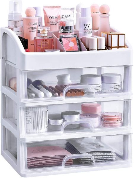 peiduo makeup organizer with 2/3 ders vanity counterstorage for cosmetics brushes nai ipstick and jewery (white)
peiduo makeup organizer with 2/3 ders vanity counterstorage for cosmetics brushes nai ipstick and jewery (white)