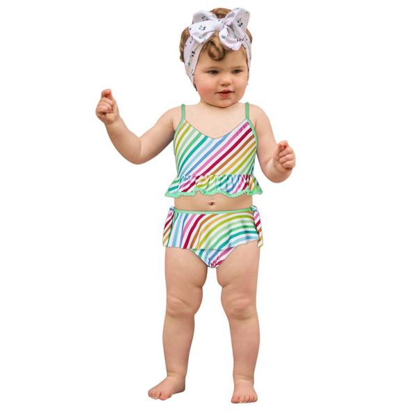 rainbow print swimsuits toddler baby kids girls two-piece swimwear beachwear swimsuit bathing suit set kostium kapielowy one-pieces, Black
rainbow print swimsuits toddler baby kids girls two-piece swimwear beachwear swimsuit bathing suit set kostium kapielowy one-pieces, Black