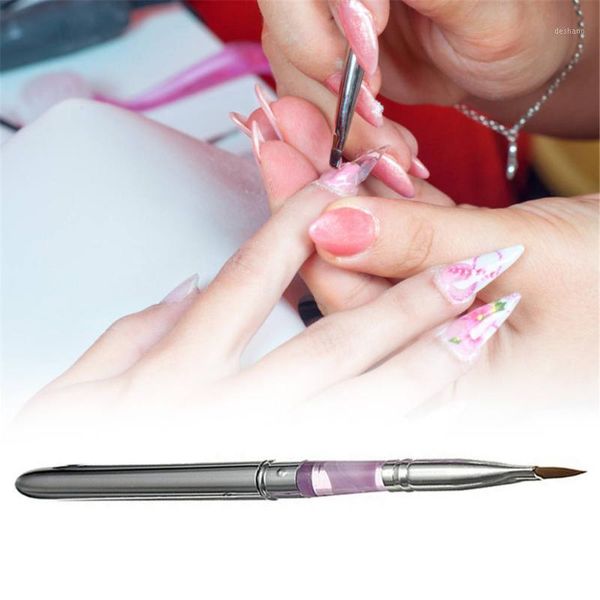 nail art painting pen steel tube handle brush manicure pedicure tool1, Yellow
nail art painting pen steel tube handle brush manicure pedicure tool1, Yellow