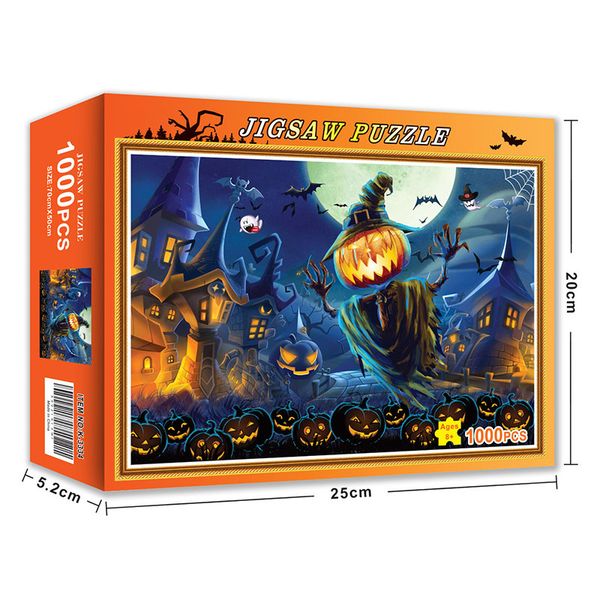 3pieces/lot1000 pieces of christmas and halloween jigsaw puzzle educational toys decompression intellectual puzzle
3pieces/lot1000 pieces of christmas and halloween jigsaw puzzle educational toys decompression intellectual puzzle