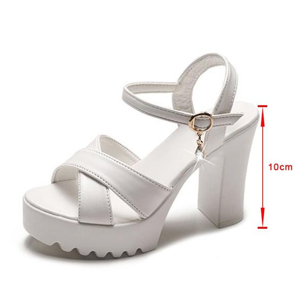 dress shoes female pumps thick bottom fashion summer women ladies high heels peep toe ankle strap sandala trifle sandals cross buckle, Black
dress shoes female pumps thick bottom fashion summer women ladies high heels peep toe ankle strap sandala trifle sandals cross buckle, Black
