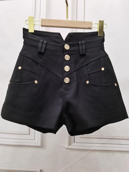 women's shorts 2021ss summer women casual high waist golden button pants 2 color gdnz 8.13, White;black
women's shorts 2021ss summer women casual high waist golden button pants 2 color gdnz 8.13, White;black