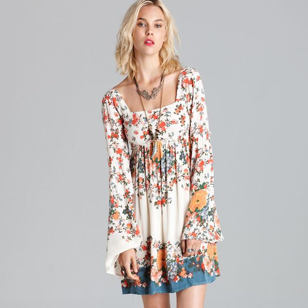 jastie autumn women dress square neck long sleeve dresses floral print boho dress casual beach short dresses female vestido 210419, Black;gray
jastie autumn women dress square neck long sleeve dresses floral print boho dress casual beach short dresses female vestido 210419, Black;gray