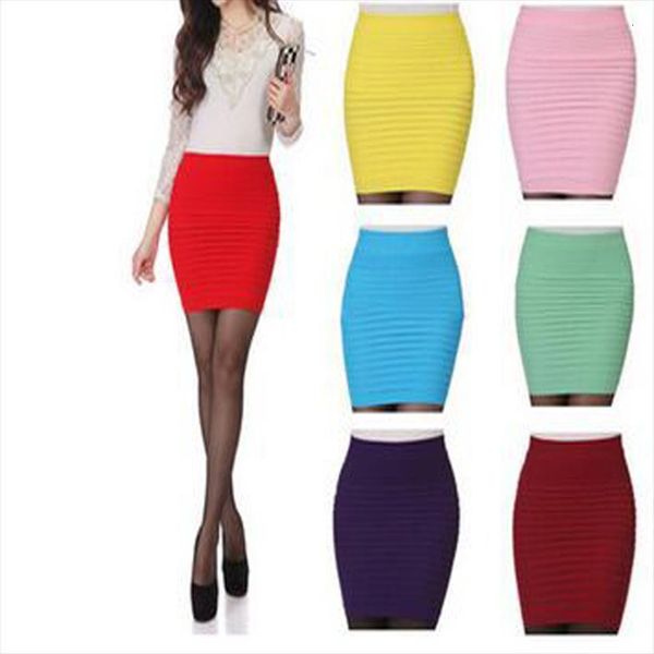fashion candy color elastic women skirts high waist summer pencil 14 colors d001, Black
fashion candy color elastic women skirts high waist summer pencil 14 colors d001, Black