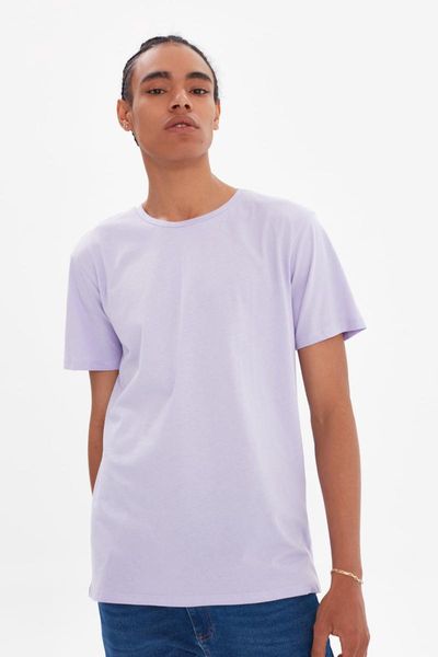 men's t-shirts trendyol men 's regular fit cycling neck short-sleeve t-shirt tmnss21ts1355, White;black
men's t-shirts trendyol men 's regular fit cycling neck short-sleeve t-shirt tmnss21ts1355, White;black