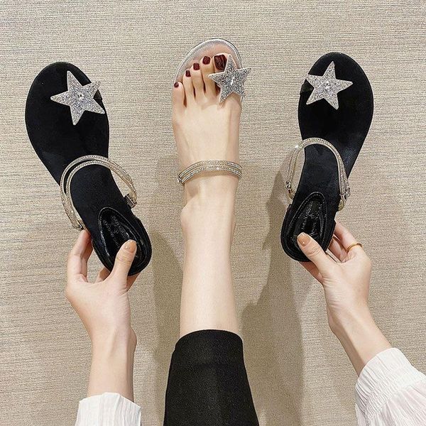 slippers 2021 women plus size women's shoes fashion rhinestone flip flops low heel outdoor all-match sandals, Black
slippers 2021 women plus size women's shoes fashion rhinestone flip flops low heel outdoor all-match sandals, Black